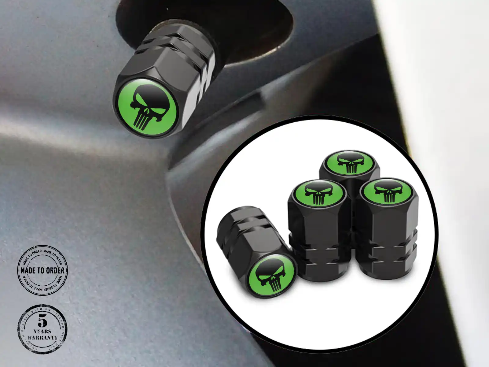 Tyres Valve Caps for Bikes Tuned Aesthetic
